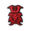 Naszywka 3D PVC Samurai Skull red 101 INC