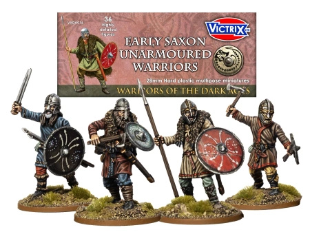 VICTRIX - Early Saxon Unarmoured Warriors