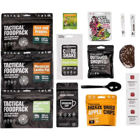 Zestaw Tactical FoodPack 3 Meal ration Vegan