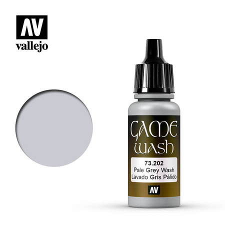 Vallejo Game Color Wash 73202 Pale Grey