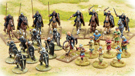 SAGA Milities Christi Starter Warband (4 Points)
