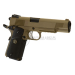 Pistolet ASG M1911 MEU Tactical Full Metal Tan WE