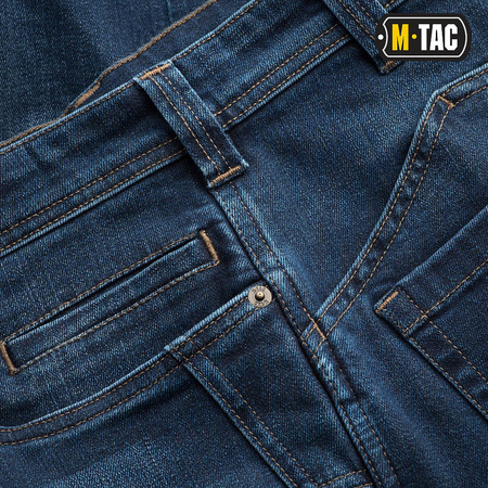 M-Tac Spodnie Dżinsowe Tactical Gen.I Dark Denim Regular Fit