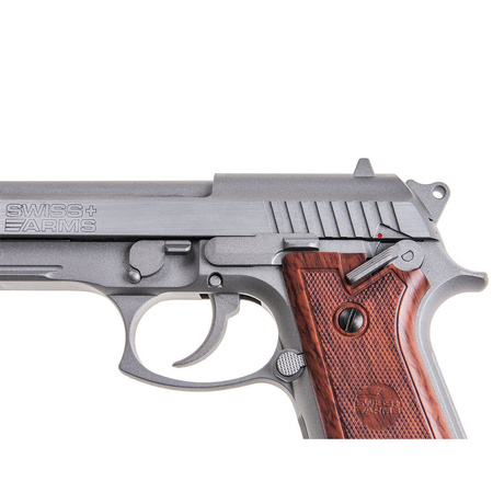 PISTOLET WIATRÓWKA BERETTA 92 BB Metal SILVER 4,5mm Swiss Arms