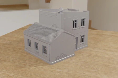 PM - HQ / Weaponry / Communications - 3D Printed - 28mm