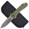 Nóż składany CIVIVI Elementum Flipper OD Green G10, Satin Finish (C907E)