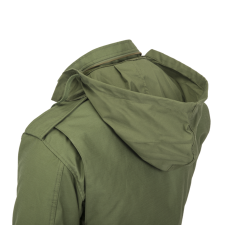 Kurtka M65 - NyCo Sateen - Czarna Helikon-Tex