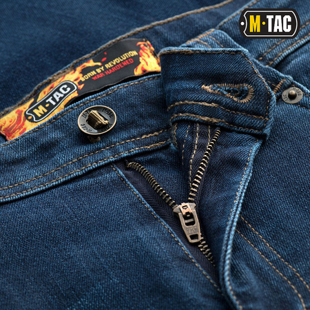 M-Tac Spodnie Dżinsowe Tactical Gen.I Dark Denim Regular Fit