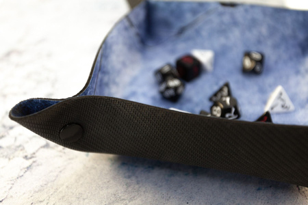 PLAYMATY Tacka na kości - Dice Tray - Kamienny 22x22 cm