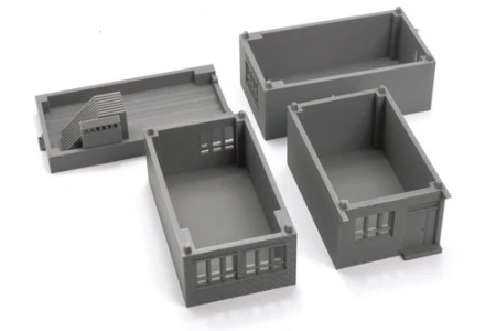PM - Modern Middle East Urban Buildings - 3D Printed Miniature Wargaming Terrain - 28mm