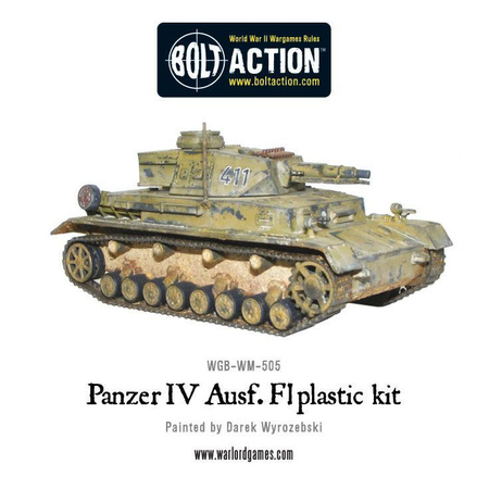 BOLT ACTION Panzer IV Ausf. F1/G/H Medium Tank