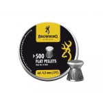 Śrut diabolo Browning Ribbed 4,5 mm płaski, moletowany, 500 szt.