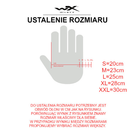 Rękawiczki Wiley X SmartTouch FG DURTAC