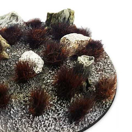 GSW - Grass TUFTS - 12mm self-adhesive - BURNT