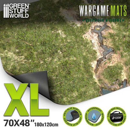 GSW - Neoprene Mat 4x6' Duskriver Meadows (120x180cm)