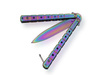 Nóż Motylek  Rainbow  N-495E