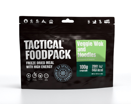 Liofilizat Tactical Foodpack Makaron z warzywami z woka 400 g