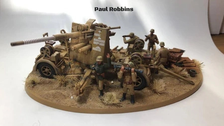 RUBICON 280069 - 8.8cm Flak 36/37 AA/AT Gun with SdAh 202 & Crew