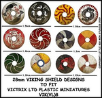 Viking Shield Designs VIK 8 – kalkomanie do tarcz dla Victrix Vikings