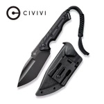 Nóż Civivi Maxwell Black G10, Black Stonewashed D2 by Maciej Torbé (C21040-1)