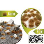 GSW - Static Grass Tufts 6 mm - Dry Brown