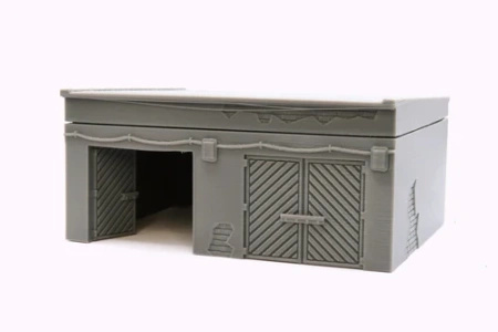 PM - Soviet Garage - 3D Printed - 28mm