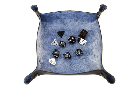 PLAYMATY Tacka na kości - Dice Tray - Kamienny 22x22 cm
