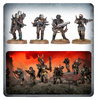 CHAOS SPACE MARINES: TRAITOR GUARDSMEN SQUAD