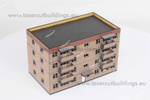 Blok z balkonami II LBHP0056a - prepaint - 1:56 / 28mm