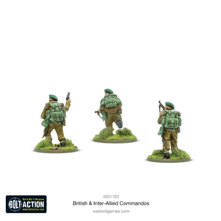 BOLT ACTION British & Inter-Allied Commandos 