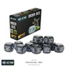 BOLT ACTION Orders Dice Pack - Black