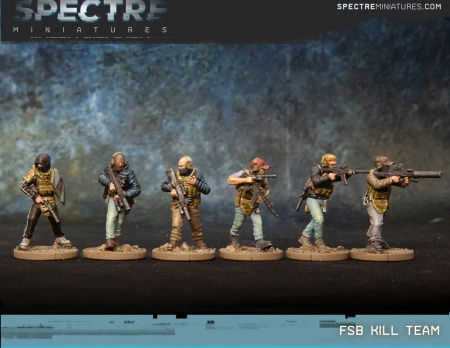 SPECTRE MINIATURES - FSB Kill Team