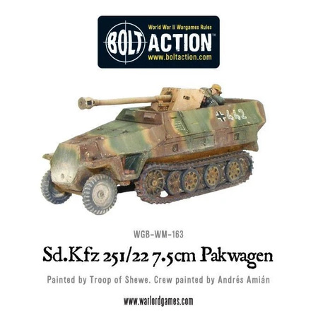 BOLT ACTION Sd.Kfz 251/22 7.5cm Pakwagen