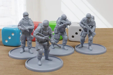PM - Rogue Element Opertives - 3D Printed - 28mm Scale