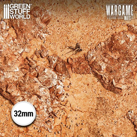GSW - Neoprene Mat 4x6' Dreadrock Badlands (120x180cm)