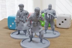 PM - MENA Rebels HQ Team - 3D Printed - 28mm