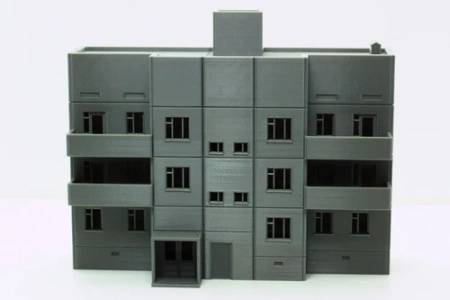 PM - ZONA ALFA Pripyat Apartment Tower Type 1 - 3D Printed - 28mm
