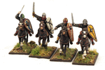 SAGA Mounted Norman Milites (Hearthguard) (4) 1 point
