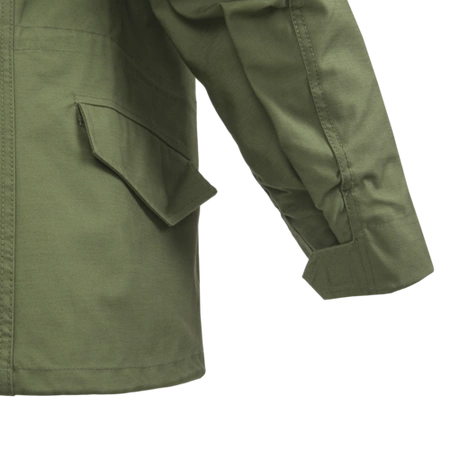 Kurtka M65 - NyCo Sateen - Czarna Helikon-Tex