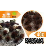 GSW - Grass TUFTS - 12mm self-adhesive - BURNT