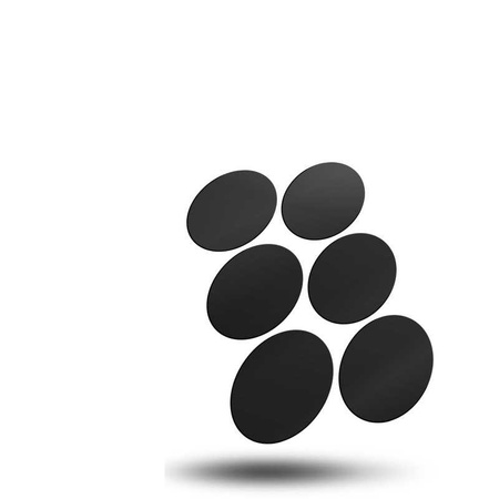 Green Stuff World Naklejki magnetyczne owalne 105x70mm