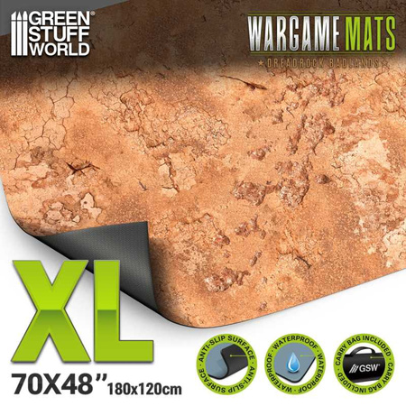 GSW - Neoprene Mat 4x6' Dreadrock Badlands (120x180cm)