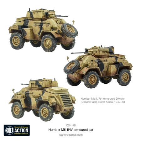 BOLT ACTION Humber MK II/IV Armoured Car