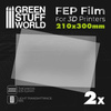 GSW - FEP film 300x210mm (pack x2)