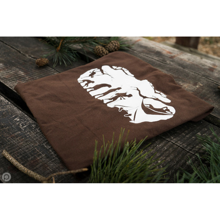 Koszulka BUSHCRAFT EVOLUTION brązowa TIGER WOOD