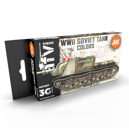 AK Interactive WWII SOVIET TANK COLORS