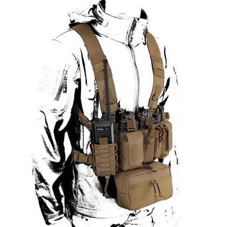 KAMIZELKA CHEST RIG STORM CORDURA COYOTE CMG