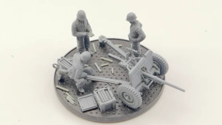 RUBICON 280103 - M3 37mm AT Gun with Crew