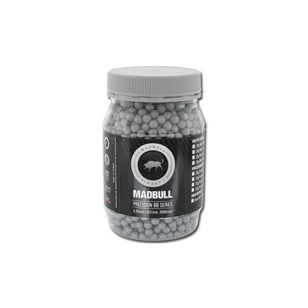 Kulki 0,46g 2000 szt. Precision Grey Madbull