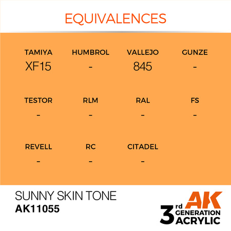 AK Interactive SUNNY SKIN TONE – STANDARD
